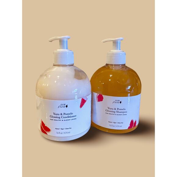 Yuzu & Pomelo Glossing Shampoo & Conditioner Set - Picture 1 of 1